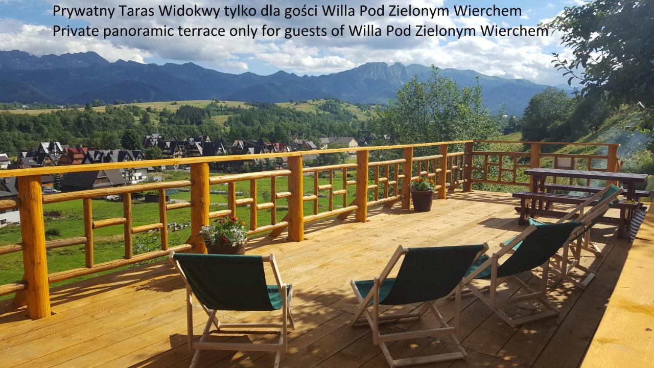 Willa Pod Zielonym Wierchem Закопане Екстериор снимка
